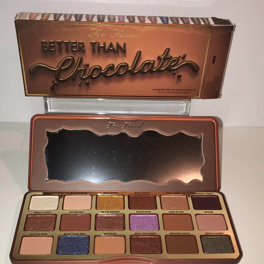 Too Faced Better Than Chocolate Eyeshadow Palette NEW